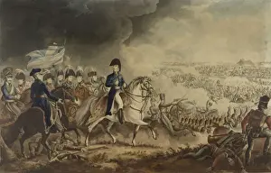 Jenkins Prints: Wellington and Officers at the Battle of Waterloo