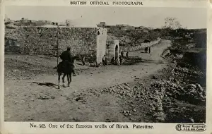 One of the wells of Al Bireh, Palestine, WW1