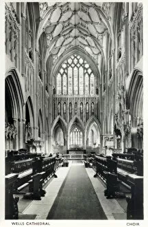 Wells Cathedral - Choir - Wells, Somerset, England