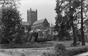 Stonework Prints: Wells Cathedral from the South East