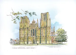 Whitworth Gallery: Wells Cathedral, West Front
