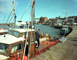 Quay Prints: Wells-next-the-Sea - The quay