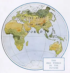 Internationalism Prints: Wellss World Vision