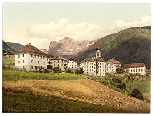 Welschnofen, general view, Tyrol, Austro-Hungary