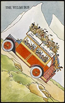 Frequently Gallery: Welsh Bus on Hill