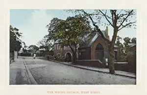 Merseyside Prints: The Welsh Church, West Kirby, Merseyside