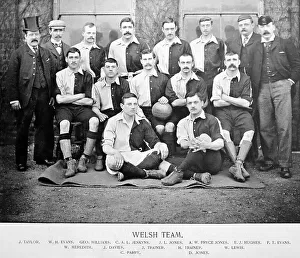 Welsh Football Team, 1895