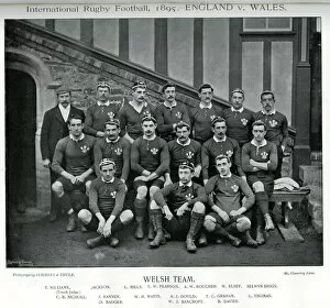 Welsh International Rugby Football Team, 1895