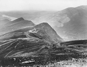 Railway on Snowdon