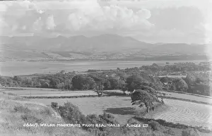 Beaumaris Prints: Welsh Mountains from Beaumaris