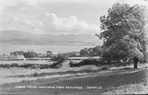 Beaumaris Prints: Welsh Mountains from Beaumaris