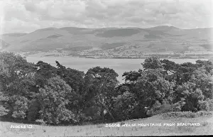 Strait Prints: Welsh Mountains from Beaumaris