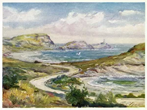 Mumbles Prints: Welsh scenery: near Mumbles, Swansea Date: 1905