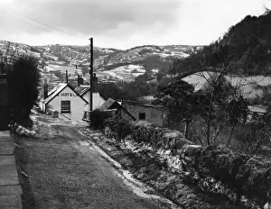 Glyn Prints: Welsh Winter Scene