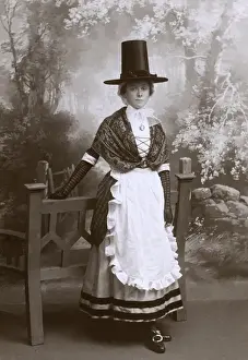 Attire Prints: Welsh Woman in traditional costume