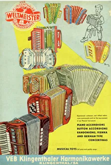 Weltmeister German Accordion Advertisement