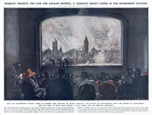 Ablaze Prints: Wembley presents the case for air-raid defence