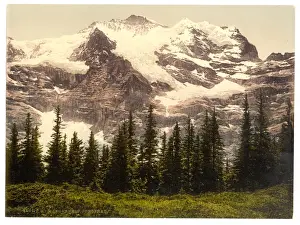 Jungfrau Prints: Wengern Alp and Jungfrau, Bernese Oberland, Switzerland