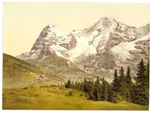 Wengern Alp, Monch and Eiger, Bernese Oberland, Switzerland