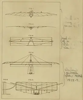 Three of Wenhams glider designs 1858-1859