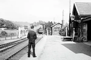 Wensley Railway Station 1940s