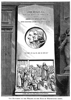 1703 Prints: Wesley Monument