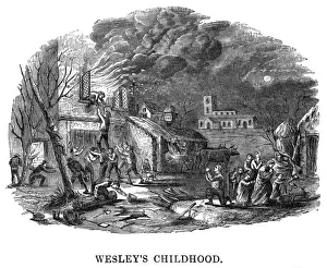 Burning Prints: Wesley Saved from Fire