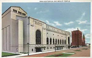 Auditorium Prints: Wesley Temple, Minneapolis, Minnesota, USA