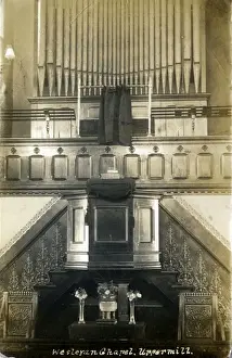 Oldham Prints: Wesleyan Chapel Interior, Uppermill, Yorkshire