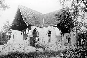 Wesleyan Prints: Wesleyan Church, Seaforth, Jamaica earthquake