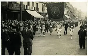 Wesleyan Prints: Wesleyan Methodist Sunday School Parade, Clyst, Devon