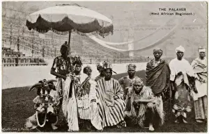 Staged Prints: The West African Regiment (W. A. R. ) Native African Corps