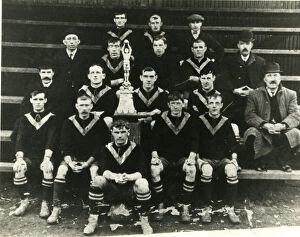Sportsman Collection: West Auckland football team