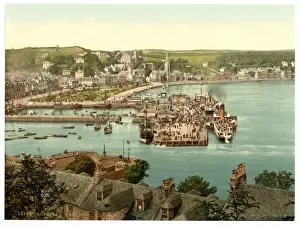 Rothesay Prints: West Bay, Rothsay (i. e. Rothesay), Scotland