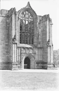 Bolton Prints: West Front of Bolton Abbey