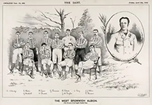 Bassett Prints: West Bromwich Albion Football Team - 1888
