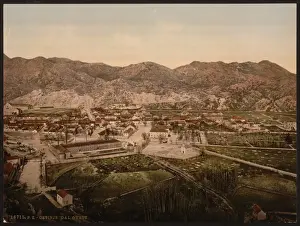 Cetinje Prints: From the west, Cetinje, Montenegro
