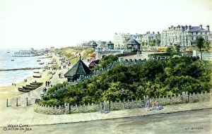 Clacton Prints: West Cliff, Clacton on Sea, Essex