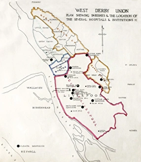 Absorbed Gallery: West Derby Union, Liverpool - Map of Institutions