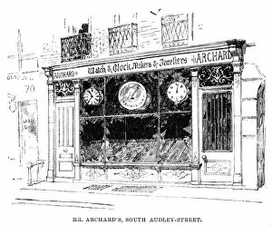 Images Dated 14th June 2016: West End riots: shops damaged by rioters, 1886