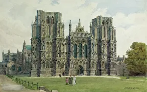 West Front, Wells Cathedral, Wells, Somerset