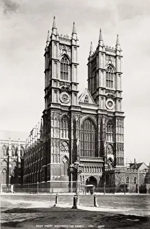 West front, Westminster Abbey, London