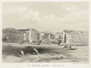 Excavated Prints: West Gate at Housesteads