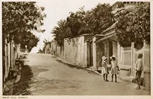 Bahamas Prints: West Hill Street, Nassau, Bahamas, West Indies
