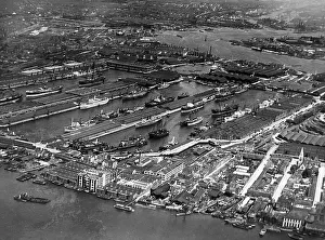 West India Dock, London, early 1900s