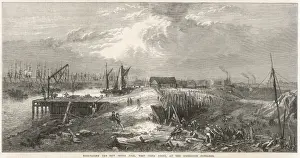 Limehouse Prints: West India Docks excavation