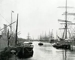 West India Docks, River Thames, London