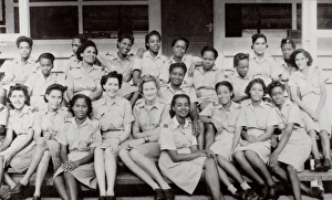 Images Dated 8th November 2013: West Indian detachment of the Auxiliary Territorial Service