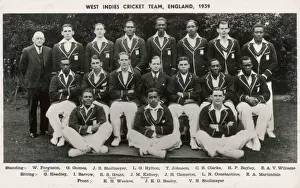 Indies Prints: West Indies Cricket Team, 1939