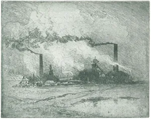 Billowing Prints: A West Lancashire Coal Mine